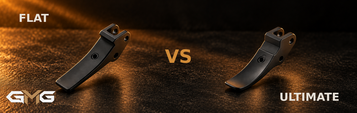 Płaski czy profilowany język spustowy do CZ Shadow 2? Flat vs Ultimate