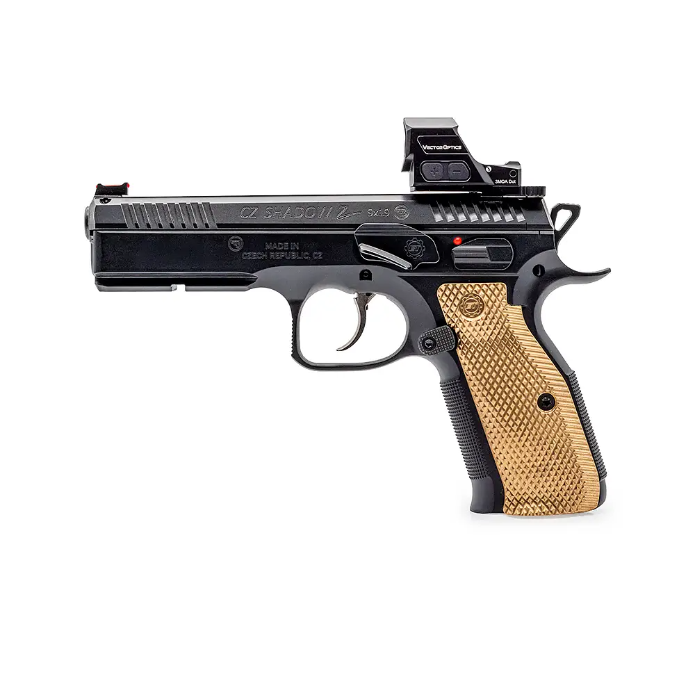 Zatrzask zamka z podpórką i osłoną Eemann Tech Shielded do CZ Shadow 2 / KMR