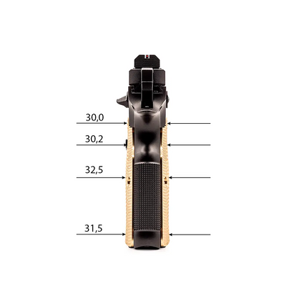 Eemann Tech Ultimate Brass Grips KMR SPECTRA - Mosiężne okładziny - długie