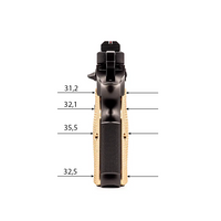 Eemann Tech Ultimate Brass Grips KMR SPECTRA - Mosiężne okładziny - długie
