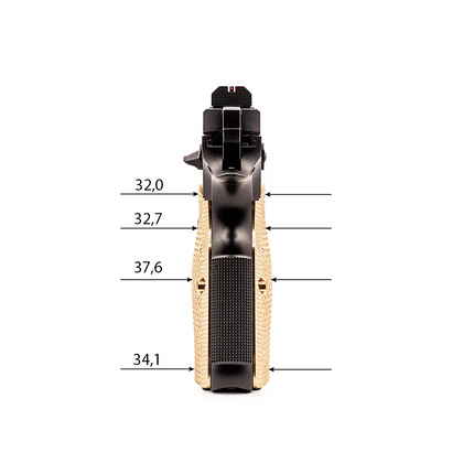 Eemann Tech Ultimate Brass Grips KMR SPECTRA - Mosiężne okładziny - długie