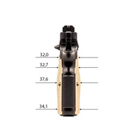 Eemann Tech Ultimate Brass Grips KMR SPECTRA - Mosiężne okładziny - długie