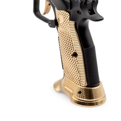 Zestaw Eemann Tech Ultimate Brass CZ Shadow 2 – mosiężne gripy i magwell