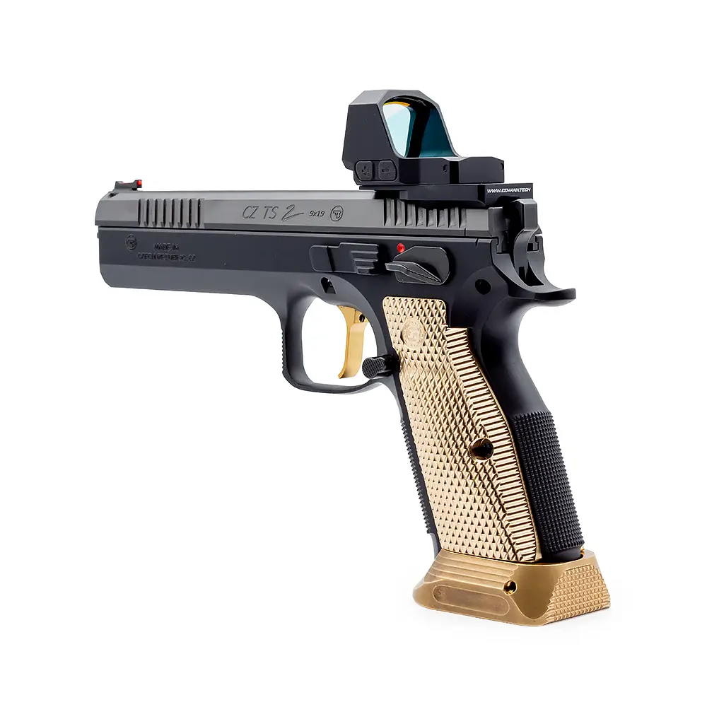 Zestaw Eemann Tech Ultimate Brass CZ TS / TS2 – mosiężne gripy i magwell