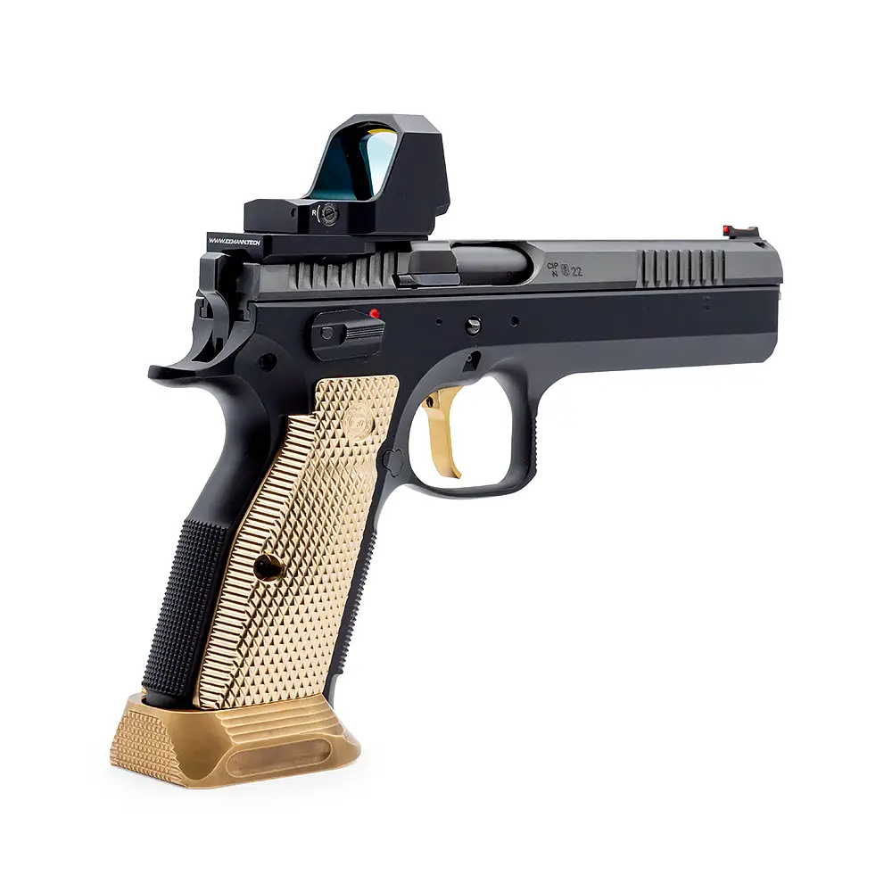 Zestaw Eemann Tech Ultimate Brass CZ TS / TS2 – mosiężne gripy i magwell